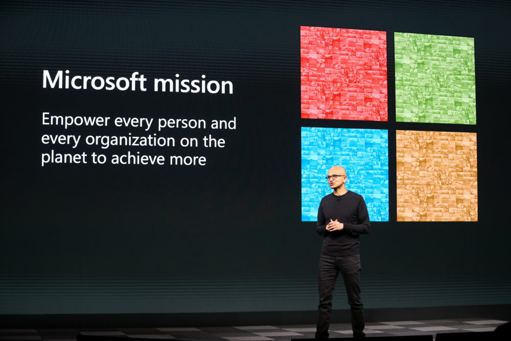 El CEO de Microsoft, Satya Nadella