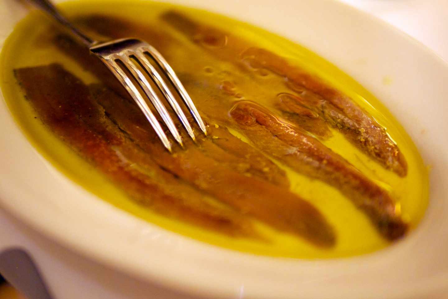 Plato de anchoas