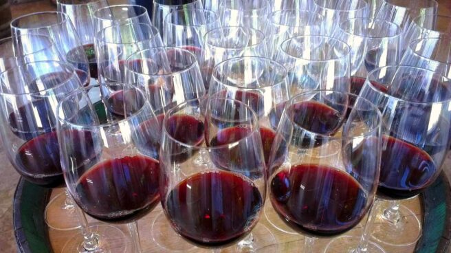 Copas de vino de Rioja.