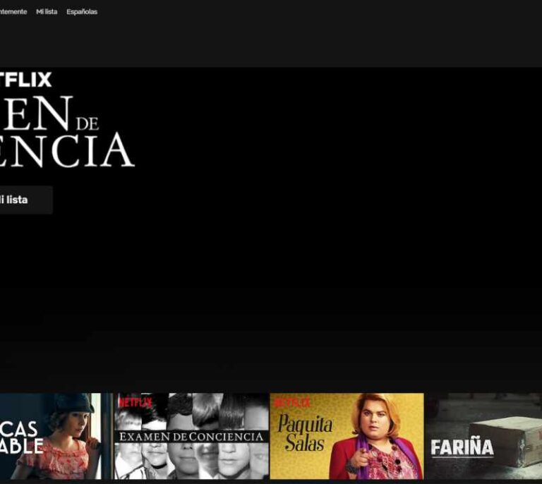 Cinco nuevas series españolas en Netflix