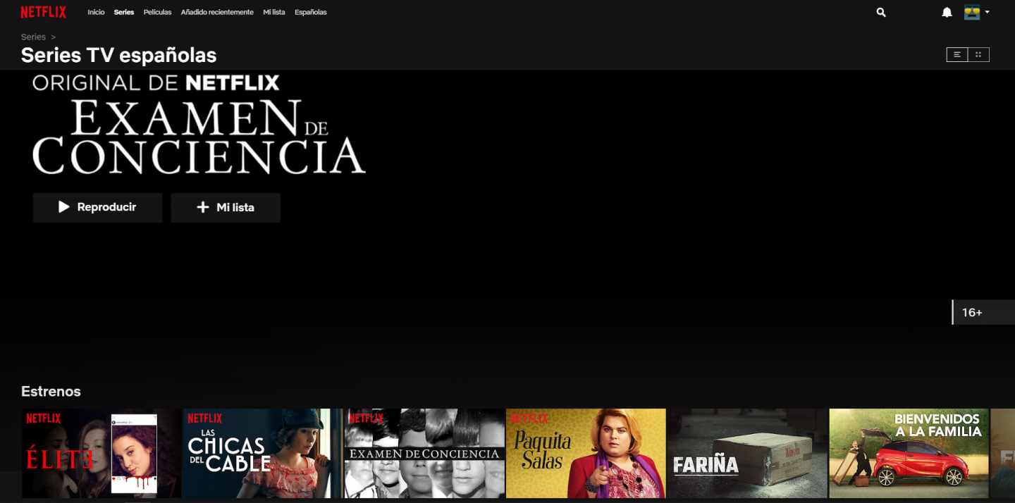 Cinco nuevas series españolas en Netflix