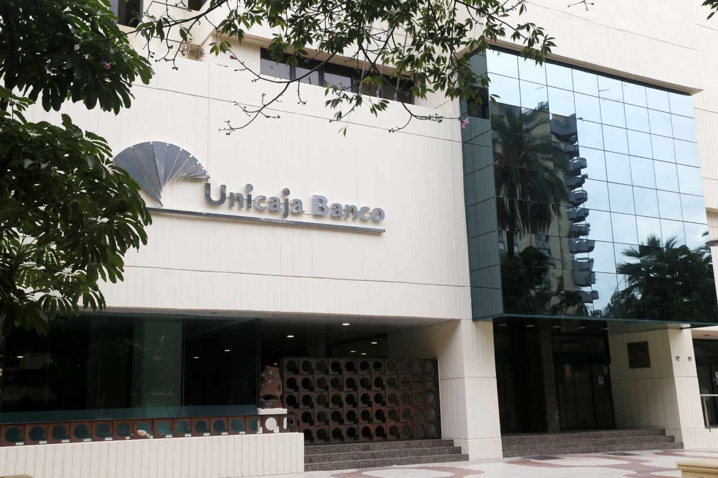 Sede de Unicaja Banco, en Málaga.