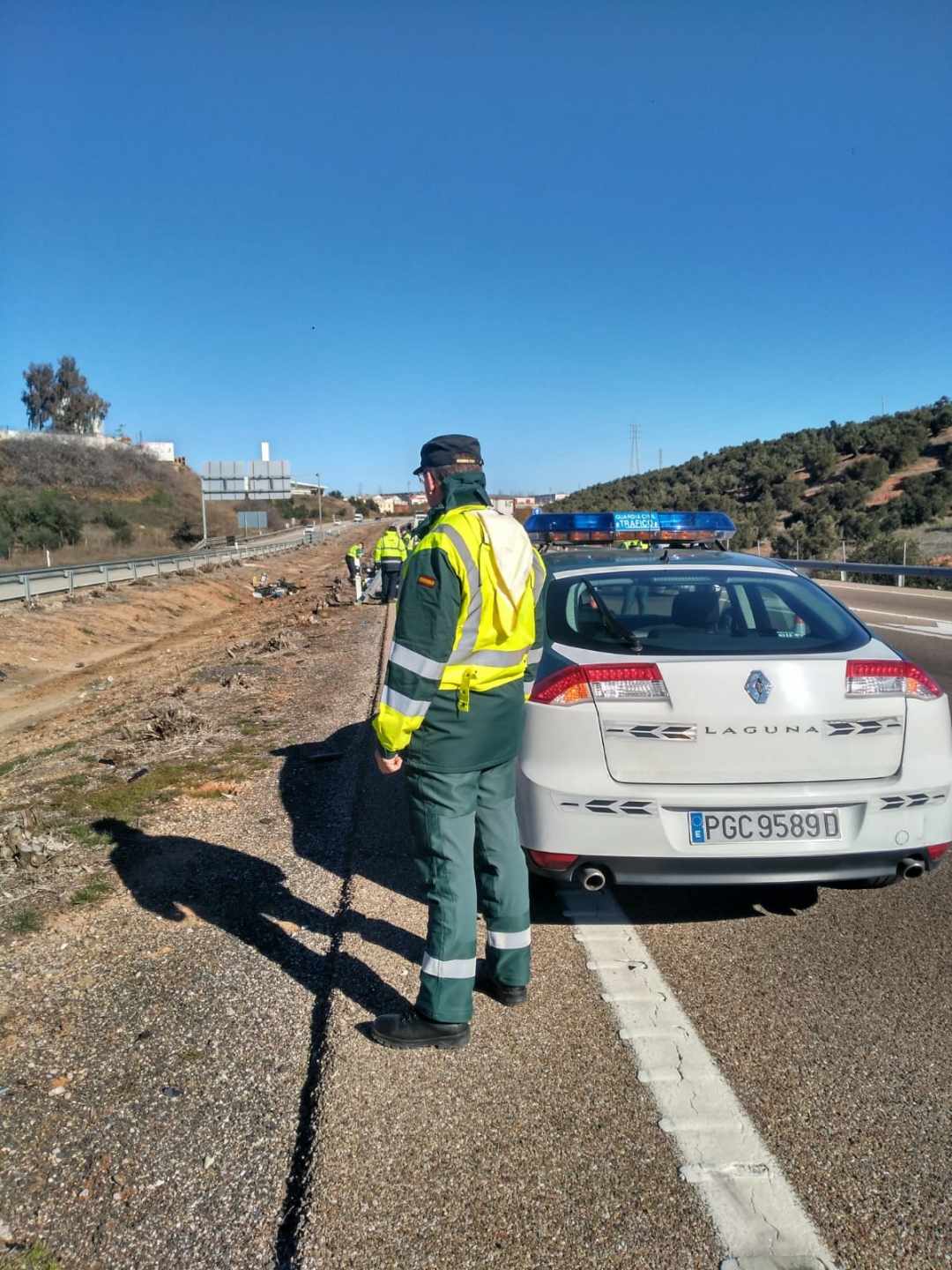 Accidente de tráfico.