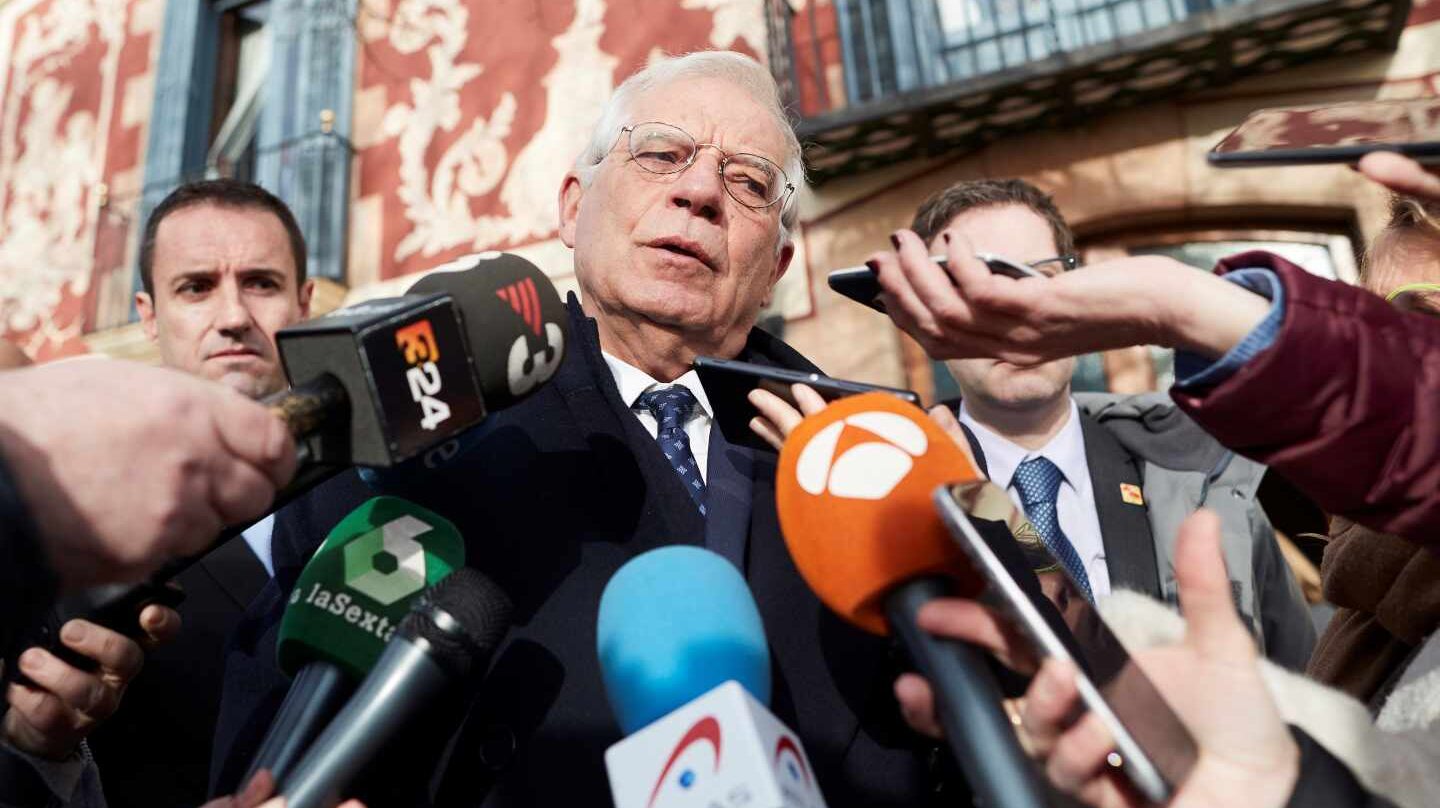 Josep Borrell, en Barcelona.