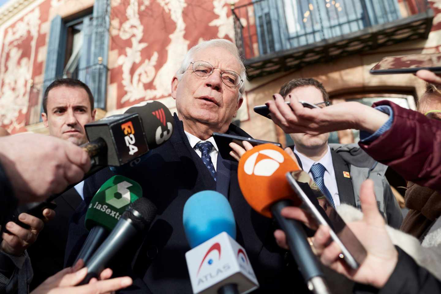 Josep Borrell, en Barcelona.