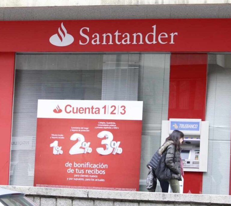 El Santander continúa con el ERE: 164 sucursales cerrarán este viernes