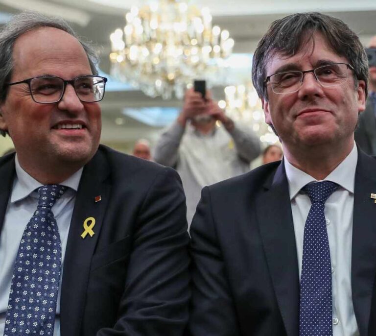 Los CDR detenidos por terrorismo hicieron de puente entre Torra y Puigdemont