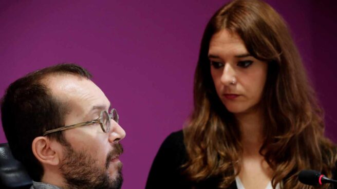 Pablo Echenique y Noelia Vera.