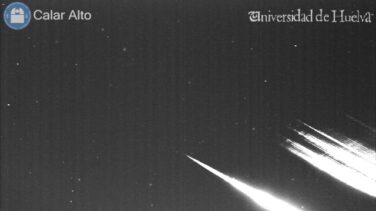 Un meteorito sobrevoló anoche Galicia, Asturias y Cantabria