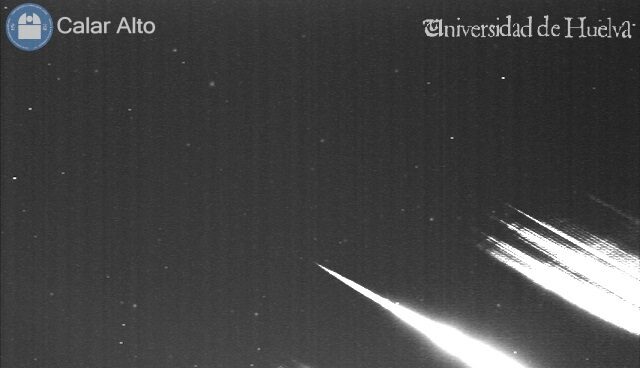 Un meteorito sobrevoló anoche Galicia, Asturias y Cantabria