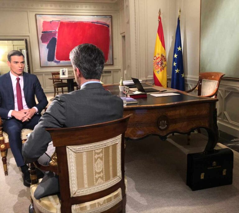 Pedro Sánchez agita el miedo al PP: "La oposición quiere un 155 a nivel nacional"