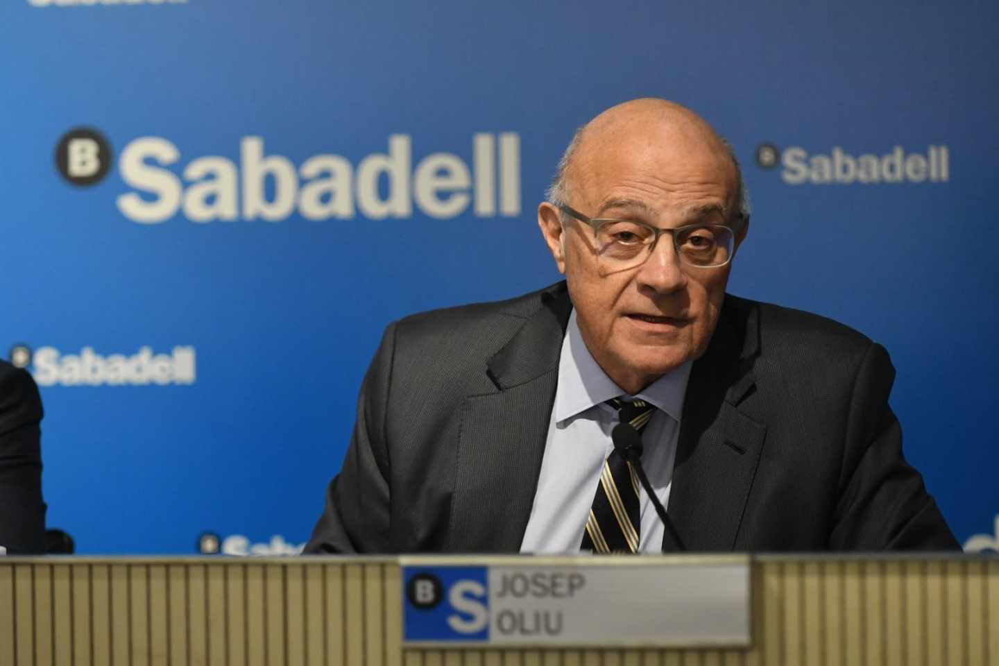 El presidente del Banco Sabadell, Josep Oliu.