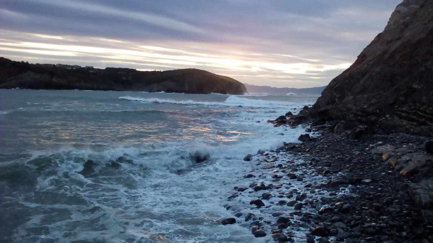 Una imagen de la costa vasca.