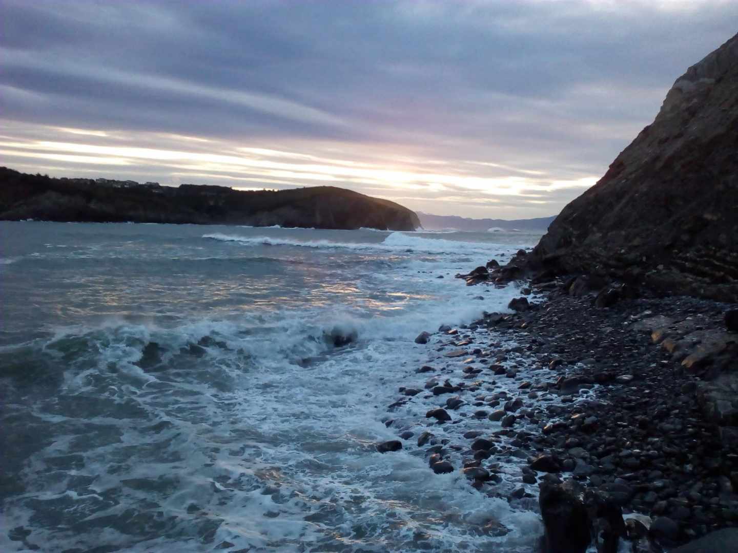 Una imagen de la costa vasca.