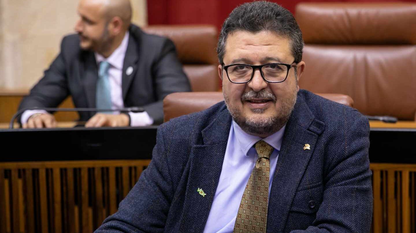 El diputado de VOX en Andalucía Francisco Serrano.