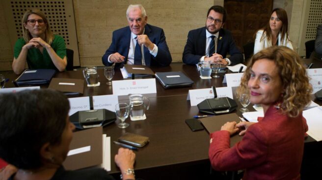 Imagen de una de las reuniones "bilaterales" Gobierno-Generalitat
