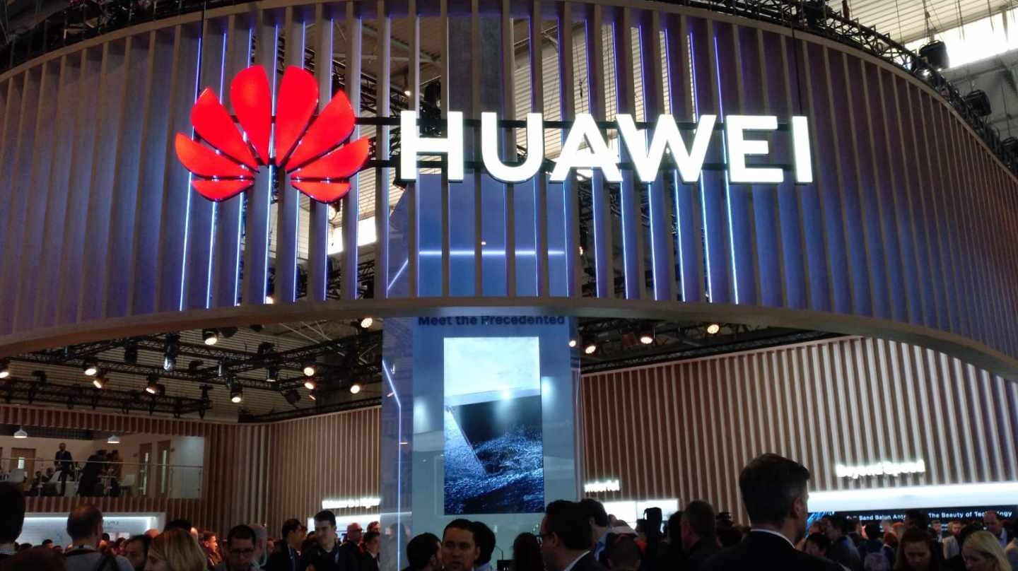 El stand del grupo chino Huawei en el Mobile World Congress.