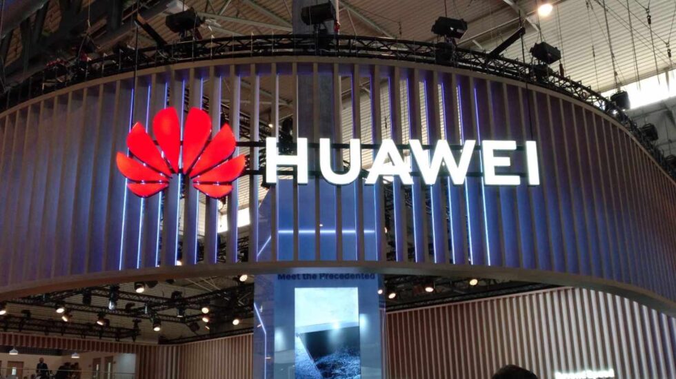 El stand del grupo chino Huawei en el Mobile World Congress.