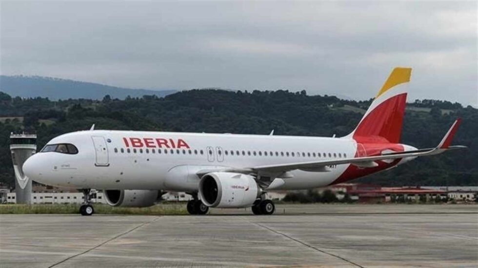 Aeronave de Iberia.