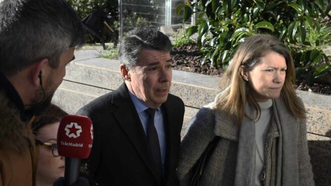 Ignacio González, a su llegada a los tribunales por el caso espías del PP.