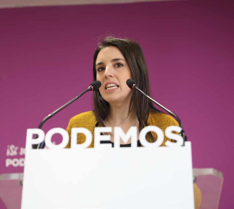 Irene Montero: "Para nosotros no es una opción la repetición electoral"