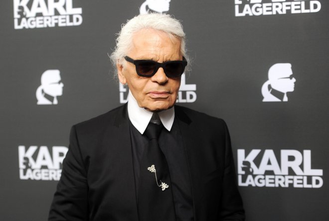 Karl Lagerfeld.