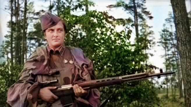 Liudmila Pavlichenko, francotiradora de la URSS