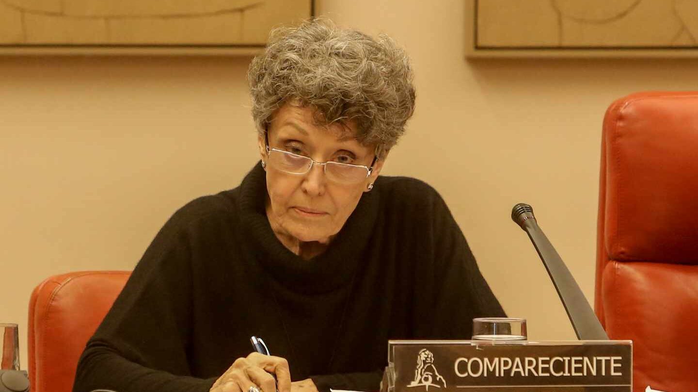 Rosa María Mateo comparece en el Congreso.