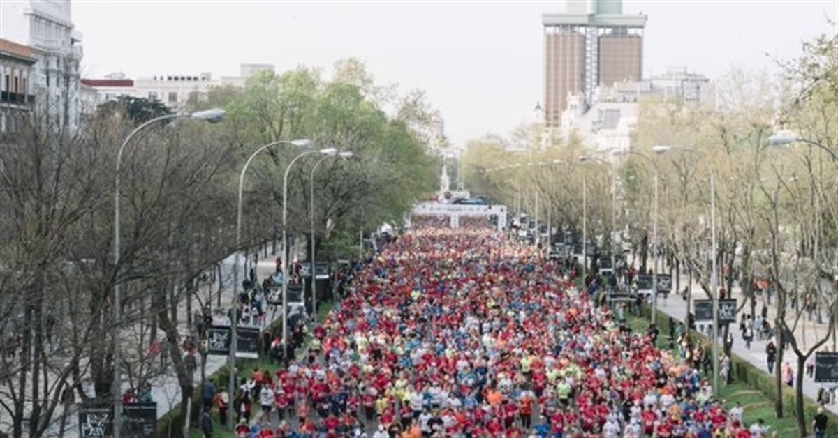 Maratón de Madrid.