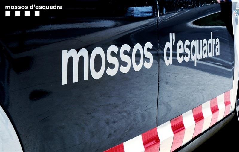 Vehículo de los Mossos d'Esquadra.