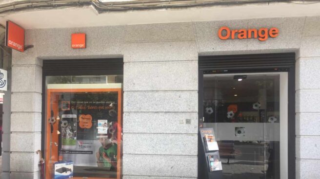 Tienda del grupo de telecomunicaciones Orange.