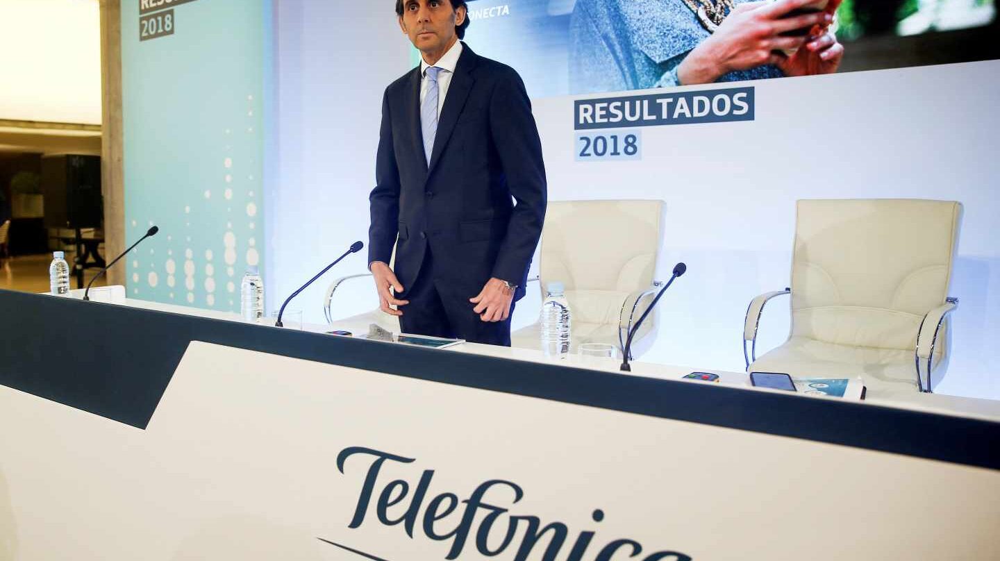 El presidente de Telefónica, José María Álvarez-Pallete.