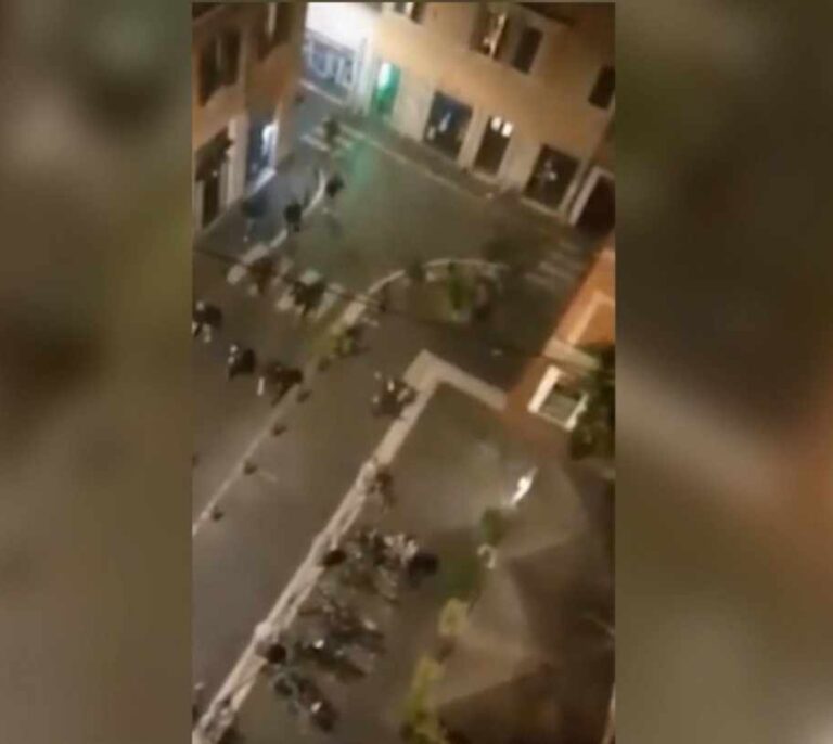 Dos hinchas del Sevilla heridos en Roma antes del partido con el Lazio