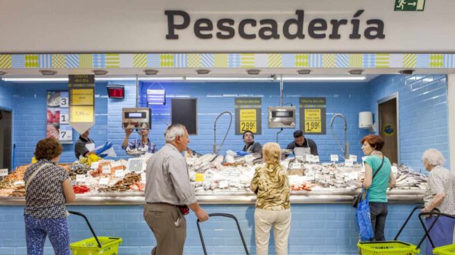 Primera huelga contra el ERE de Dia en los supermercados de Vizcaya.