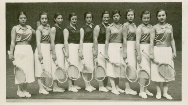 Las raquetistas, las primeras deportistas profesionales de España