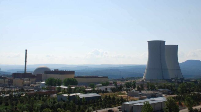 La central nuclear de Trillo, en la provincia de Guadalajara.