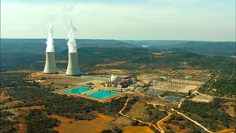 La central nuclear de Trillo, en Guadalajara.