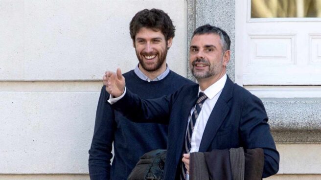 El ex 'conseller' Santi Vila, llegando al Tribunal Supremo a una de las sesiones del juicio.