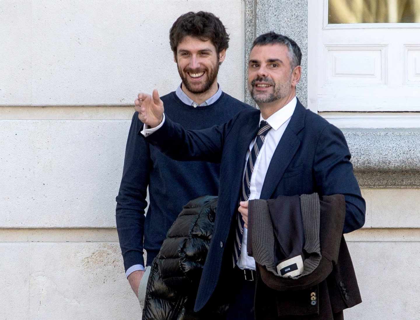 El ex 'conseller' Santi Vila, llegando al Tribunal Supremo a una de las sesiones del juicio.