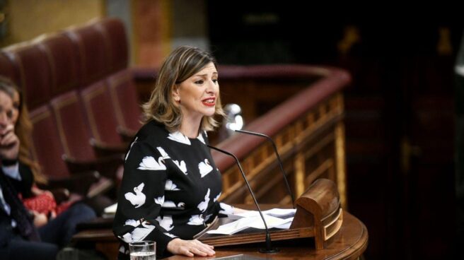 Yolanda Díaz, diputada de En Marea.