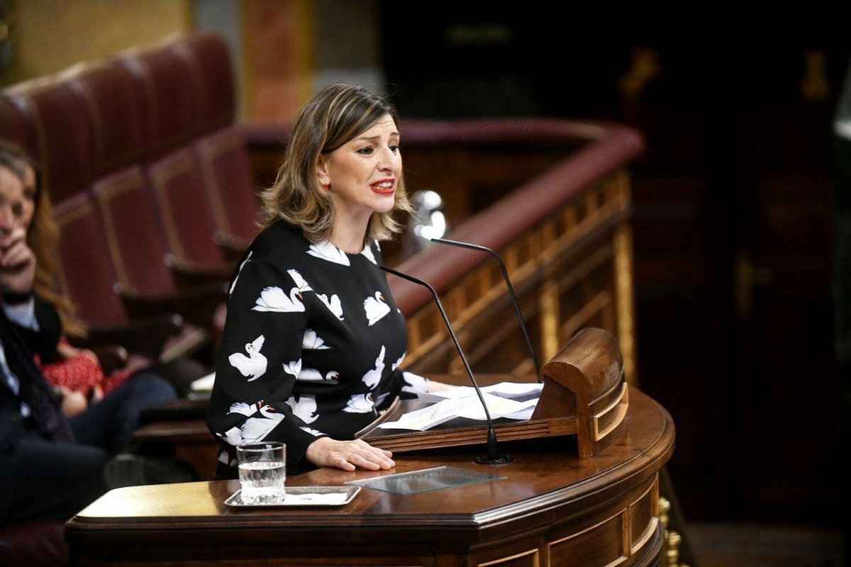 Yolanda Díaz, diputada de En Marea.