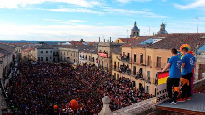 La Plaza Mayor de Ciudad Rodrigo.