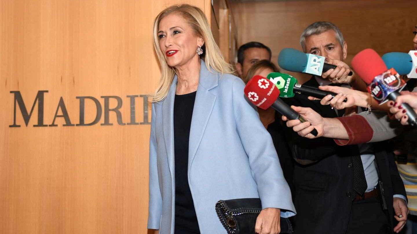 La ex presidenta de la Comunidad de Madrid Cristina Cifuentes.