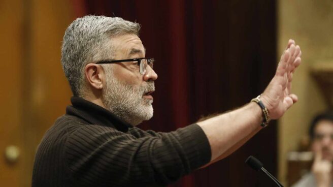 El diputado de la CUP en el Parlament, Carles Riera.