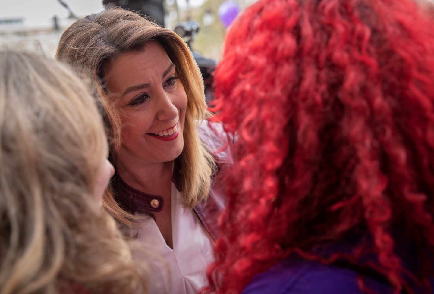 Susana Díaz, en un acto en Sevilla.