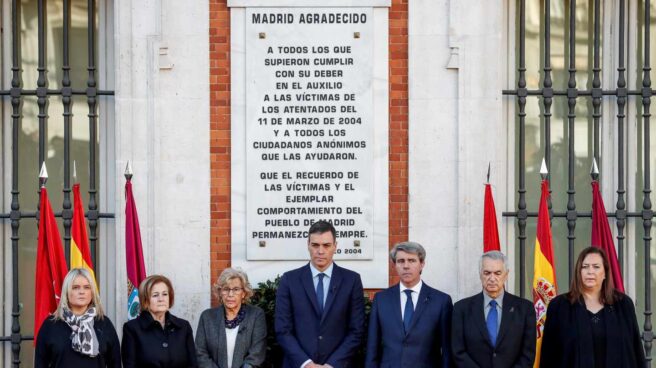 Homenaje a las víctimas del 11M.