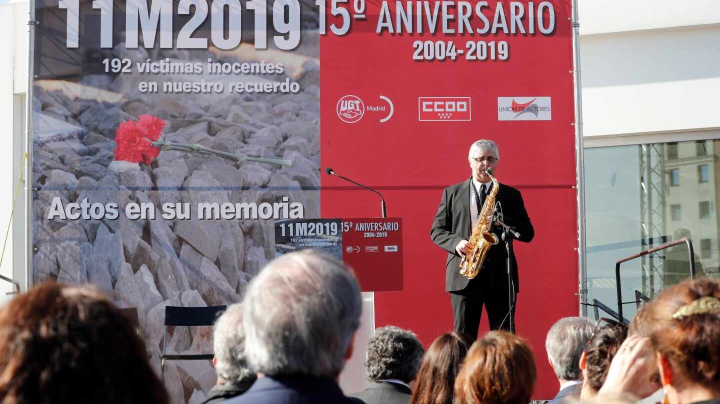 Homenaje a las víctimas del 11-M en Atocha.