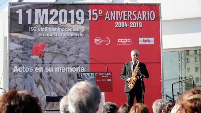 Homenaje a las víctimas del 11-M en Atocha.