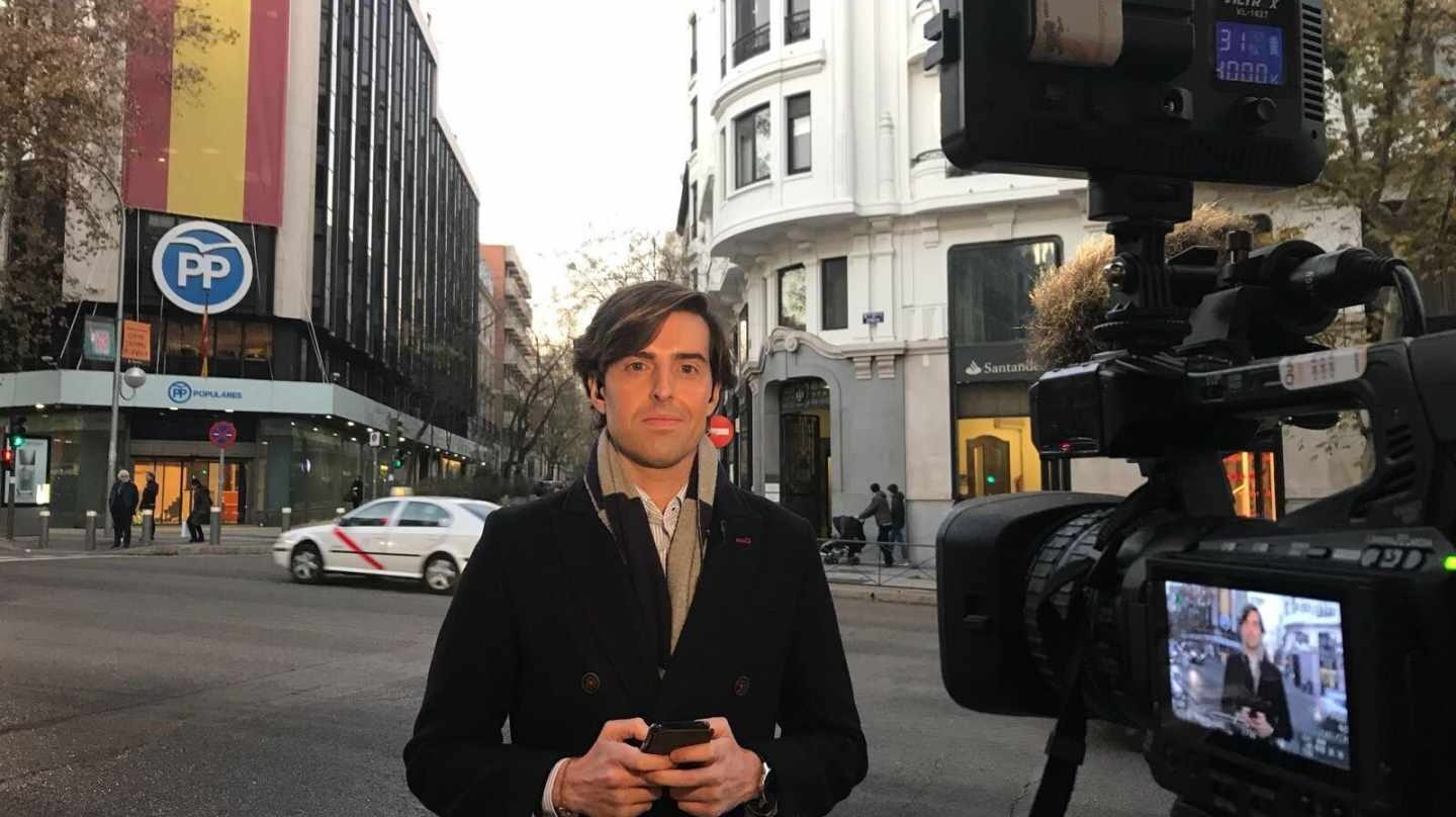 El periodista Pablo Montesinos, cabeza de lista del PP por Málaga.