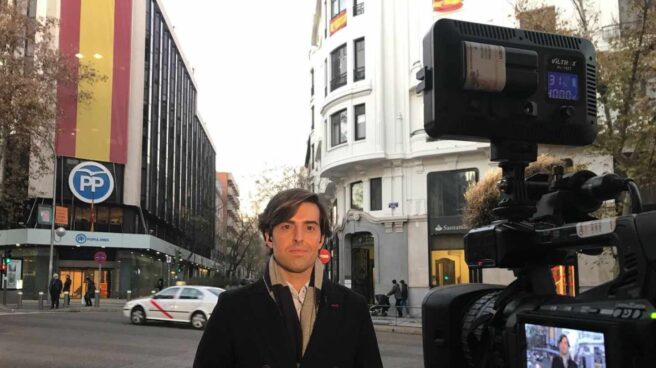 El periodista Pablo Montesinos, cabeza de lista del PP por Málaga.